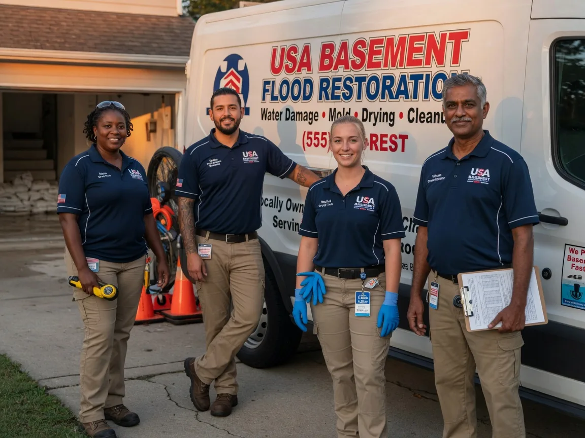 Basement Flood Cleanup company in Claytonville, IL