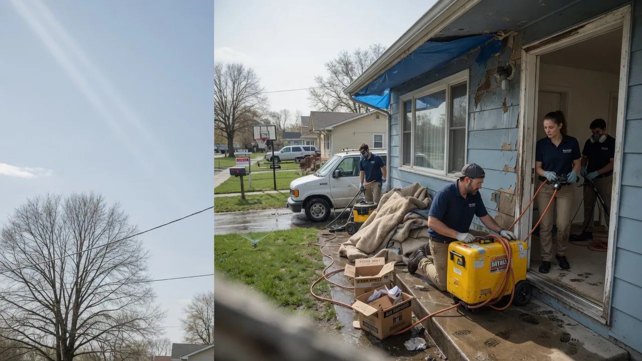 Basement Flood Cleanup in Claytonville, IL near me